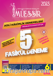 Müessir Adli Hakimlik Cevaplı Denemeleri-2023 Karekod Çözümlü Deneme