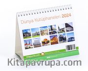 2024 Kitapyurdu Masa Takvimi (Dünya Kütüphaneleri)
