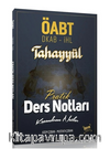 ÖABT Din Kültürü ve Ahlak Bilgisi Pratik Ders Notları 