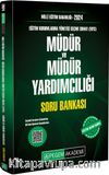 2024 Millî Eğitim Bakanlığı EKYS Müdür Ve Müdür Yardımcılığı Soru Bankası