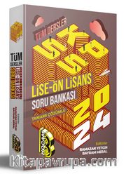 2024 KPSS Lise Ön Lisans Tüm Dersler Tamamı Çözümlü Soru Bankası