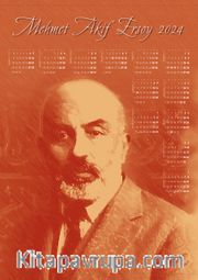 2024 Takvimli Poster - Yazarlar - Mehmet Akif Ersoy