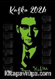 2024 Takvimli Poster - Yazarlar - Franz Kafka