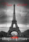 2024 Takvimli Poster - Şehirler - Paris