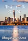 2024 Takvimli Poster - Şehirler - New York