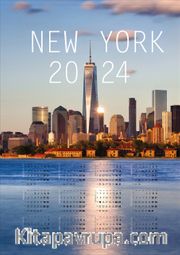 2024 Takvimli Poster - Şehirler - New York