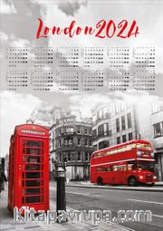 2024 Takvimli Poster - Şehirler - London