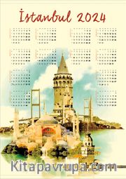 2024 Takvimli Poster - Şehirler - İstanbul
