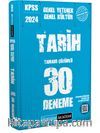 2024 KPSS Genel Yetenek Genel KültürTarih 30 Deneme