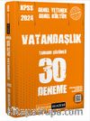 2024 KPSS Genel Yetenek Genel Kültür Vatandaşlık 30 Deneme