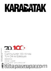 Karabatak Dergisi Sayı:70 Eylül-Ekim 2023