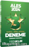 2024 ALES Sayısal - Sözel Yetenek Tamamı Çözümlü 3 Yıldız Deneme