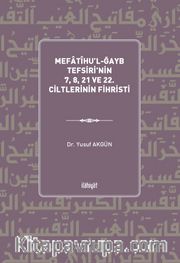 Mefatîhu’l-Ğayb Tefsiri’nin 7, 8, 21 ve 22. Ciltlerinin Fihristi