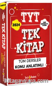TYT Tek Kitap 2024 Tüm Dersler Konu Anlatımlı