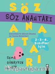 Söz Aanahtarı 2, 3 ve 4. Sınıflar İçin
