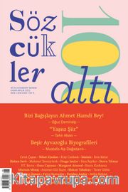 Sözcükler Dergisi 106. Sayı Kasım-Aralık 2023