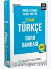 2024 KPSS Genel Yetenek Genel Kültür Efsane Türkçe Soru Bankası
