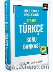 2024 KPSS Genel Yetenek Genel Kültür Efsane Türkçe Soru Bankası
