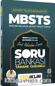Diyanet İşleri Başkanlığı MBSTS Tamamı Çözümlü Soru Bankası