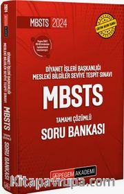 2024 Diyanet İşleri Başkanlığı Mesleki Bilgiler Seviye Tespit Sınavı MBSTS Tamamı Çözümlü Soru Bankası