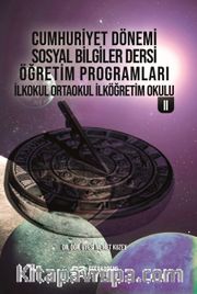 Cumhuriyet Dönemi Sosyal Bilgiler Dersi Öğretim Programları İlkokul Ortaokul İlköğretim Okulu 2