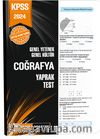 2024 KPSS Genel Yetenek Genel Kültür Coğrafya Yaprak Test