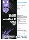 2024 KPSS Genel Yetenek Genel Kültür Vatandaşlık Yaprak Test