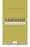 Malûmat & Kelam-Mantık-Belağat
