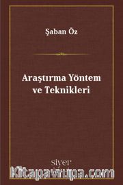 Araştırma Yöntem ve Teknikleri