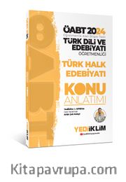 2024 ÖABT Türk Dili ve Edebiyatı Öğretmenliği Türk Halk Edebiyatı Konu Anlatımı