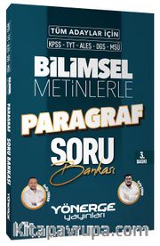 2023 KPSS TYT ALES DGS MSÜ Bilimsel Metinlerle Paragraf Soru Bankası