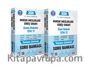 Hukuk Meslekleri Giriş Sınavına Hazırlık Tamamı Çözümlü Soru Bankası 1-2