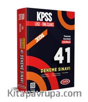 2024 KPSS Lise Ön Lisans 41 Deneme Sınavı 