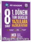 8. Sınıf 1. Dönem Tüm Dersler Yazılılara Hazırlık Kitabı