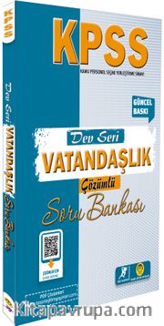 2024 KPSS Dev Seri Vatandaşlık Çözümlü Soru Bankası