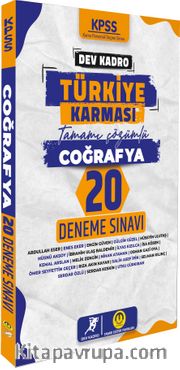 2024 KPSS Dev Kadro Türkiye Karması Coğrafya 20 Deneme