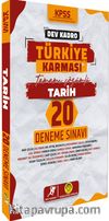 2024 KPSS Dev Kadro Türkiye Karması Tarih 20 Deneme