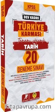 2024 KPSS Dev Kadro Türkiye Karması Tarih 20 Deneme