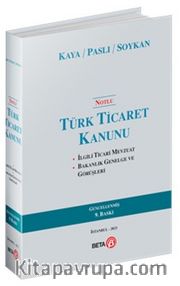 Notlu Türk Ticaret Kanunu (Ciltli)