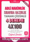 Adli Hakimlik Sınavına Hazırlık Tamamı Karekod Çözümlü 4 Deneme