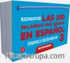 Las 100 Palabras Mas Usadas En Espanol 3 (Redhouse İspanyolca Sözcük Kartları)