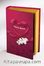 Kitap Şeklinde Ahşap Hediye Kutu - Canım Annem - Kurdela