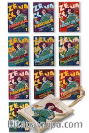 Pardayanlar Seti (Sert Kapak 10 Kitap Takım)  (Özel Baskılı Çanta Hediyeli)