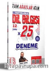 Tüm Adaylar İçin Taktiklerle Dil Bilgisi Tamamı Video Çözümlü 25 Deneme