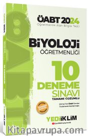 2024 ÖABT Biyoloji Öğretmenliği Tamamı Çözümlü 10 Deneme Sınavı 