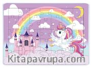 Unicorn Şato Ahşap Puzzle 35 Parça (XXXV-50)