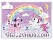Unicorn Şato Ahşap Puzzle 54 Parça (LIV-50)