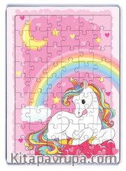 Unicorn Pembe Düşler Ahşap Puzzle 54 Parça (LIV-47)