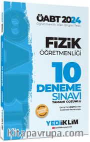 2024 ÖABT Fizik Öğretmenliği Tamamı Çözümlü 10 Deneme Sınavı
