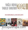 Yağlı Boya Tablo Takvimi 2024 Duvar Takvimi